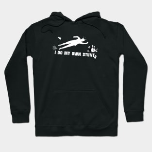 I Do My Own Stunts Bowling Funny Bowler Hoodie